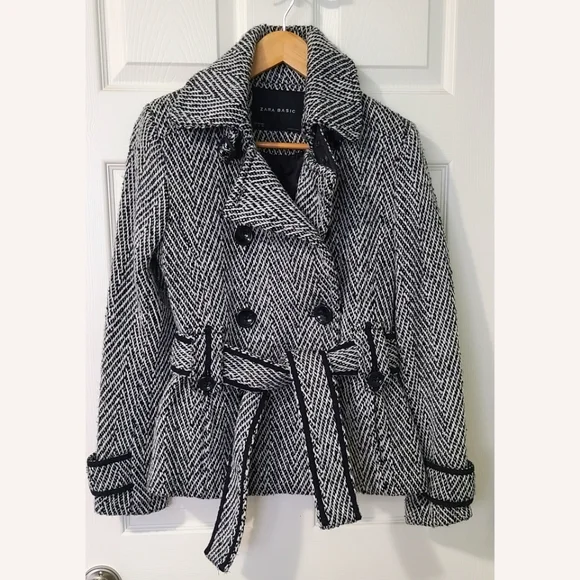 ZARA Wool blend coat - Picture 1 of 7